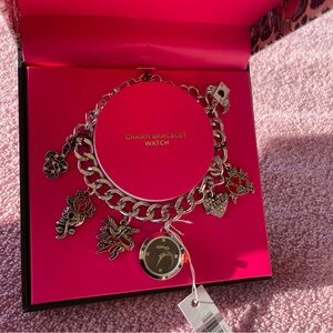 Ed Hardy Charm watch bracelet gift set, New in Giftbox